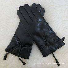 Frauen Großhandelsart und weise Gress Schaffell Leder Handschuhe
